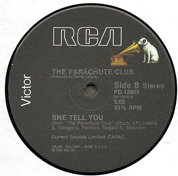 The Parachute Club - Rise Up
