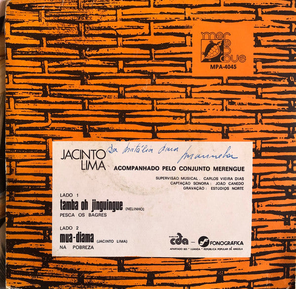 Jacinto Lima - Tamba Oh Jinquingue