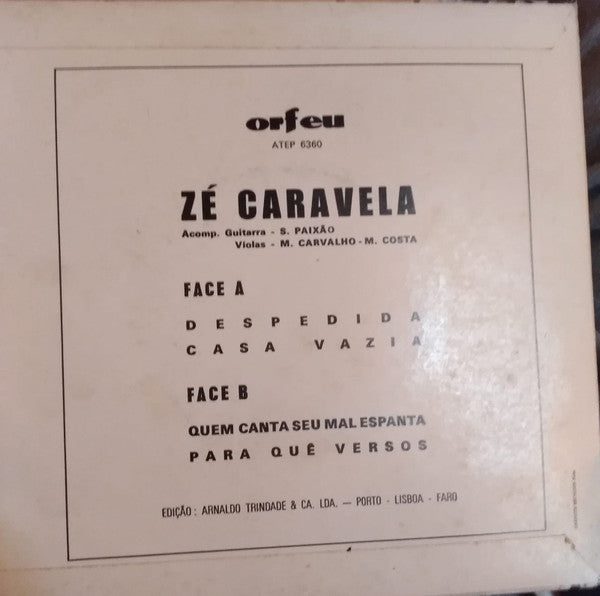 Zé Caravela - Despedida