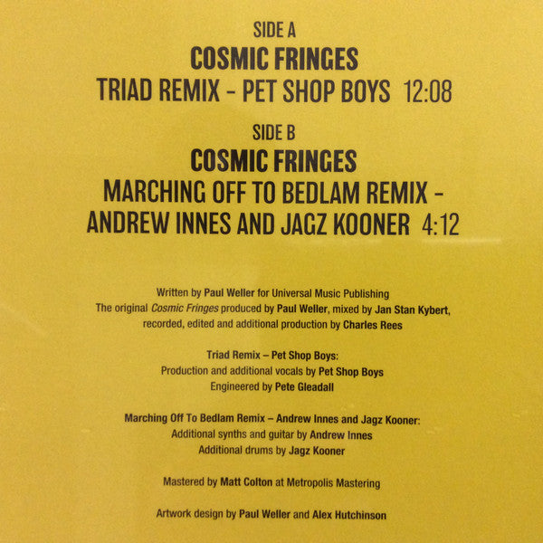 Paul Weller - Cosmic Fringes - Remixes