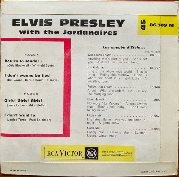 Elvis Presley - Return To Sender