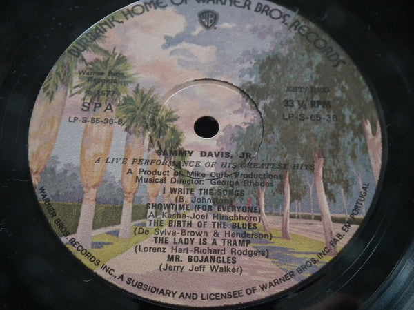 Sammy Davis Jr. - A Live Performance Of His Greatest Hits