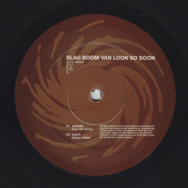 Slag Boom Van Loon - So Soon