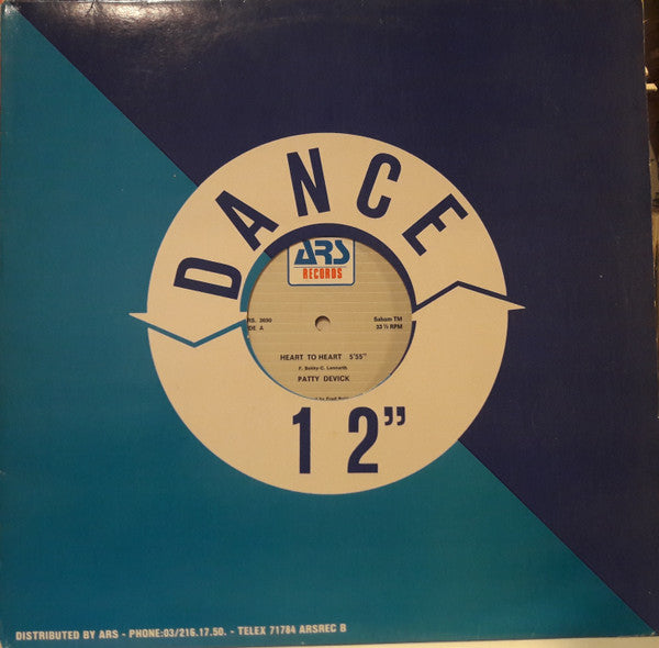 Patty Devick - Heart To Heart