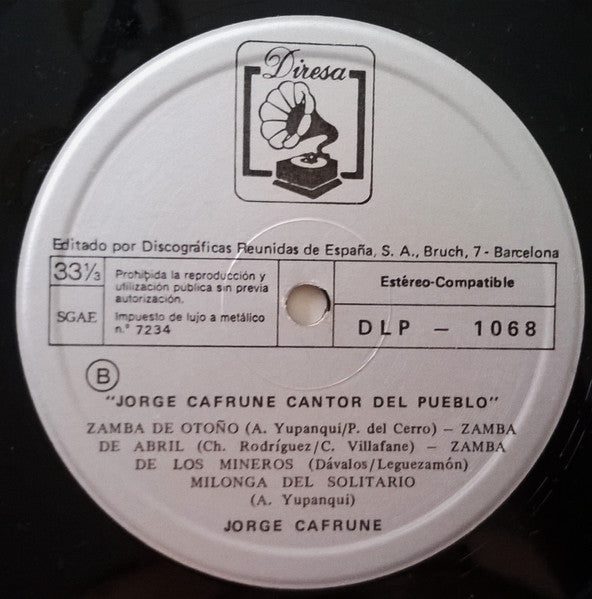 Jorge Cafrune - Cantor Del Pueblo