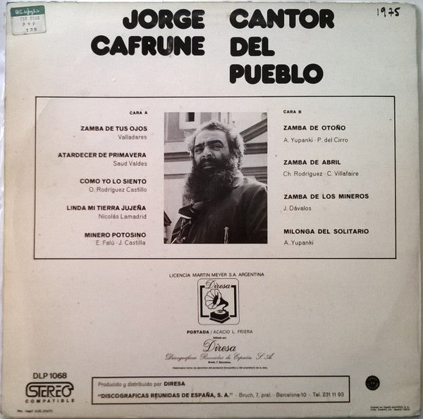 Jorge Cafrune - Cantor Del Pueblo