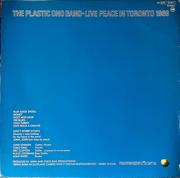 The Plastic Ono Band - Live Peace In Toronto 1969