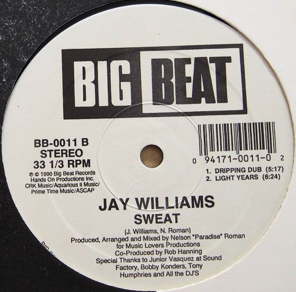 Jay Williams - Sweat
