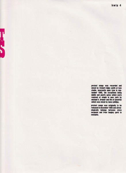 Prefab Sprout - Protest Songs