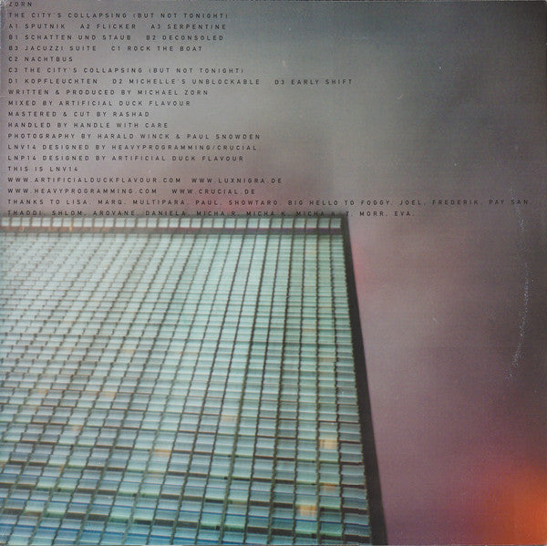 Zorn - The City's Collapsing (But Not Tonight)