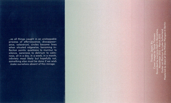 Lucrecia Dalt - Syzygy