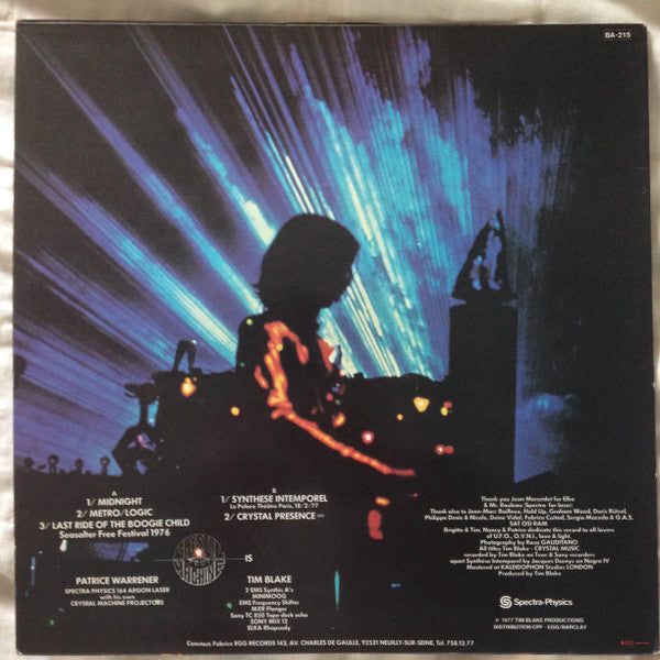 Tim Blake - Crystal Machine