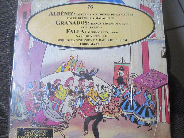 Isaac Albéniz, Enrique Granados, Manuel De Falla, Narciso Yepes, Radio-Symphonie-Orchester Berlin, Lorin Maazel - Asturias ● Rumores De La Caleta ● Torre Bermeja ● Malagueña / Danza Española N.º 4 / O Tricórnio, Danças
