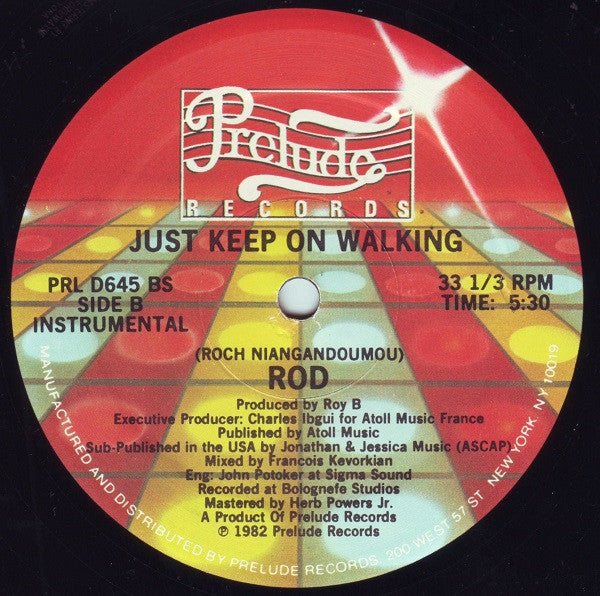 Rod - Just Keep On Walking