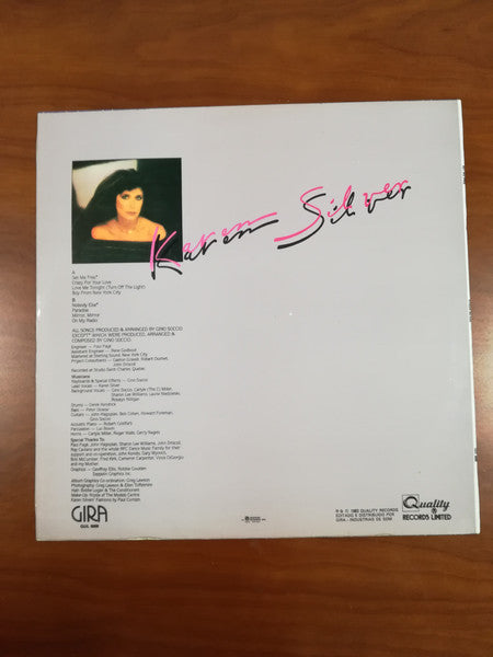 Karen Silver - Set Me Free