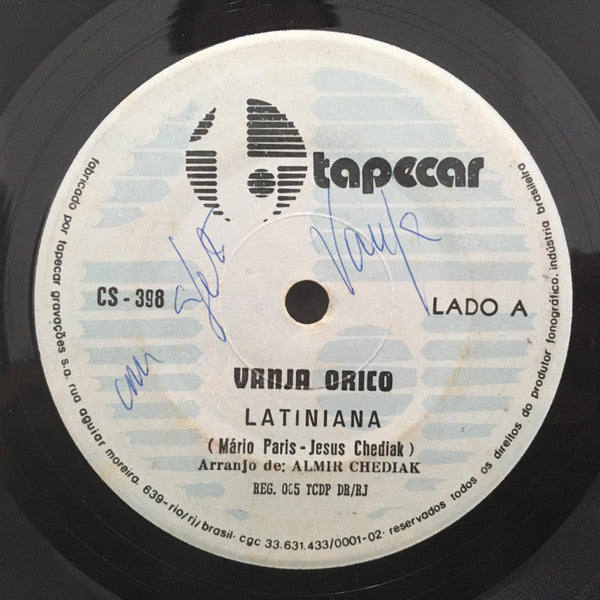 Vanja Orico - Latiniana / Acalanto