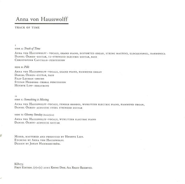 Anna von Hausswolff - Track Of Time