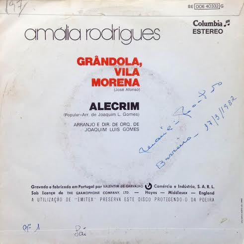 Amália Rodrigues - Grândola, Vila Morena
