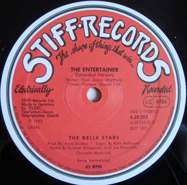 The Belle Stars - The Entertainer