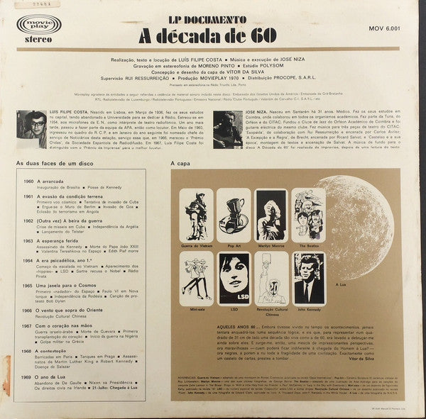 Various - A Década De 60 (LP Documento)