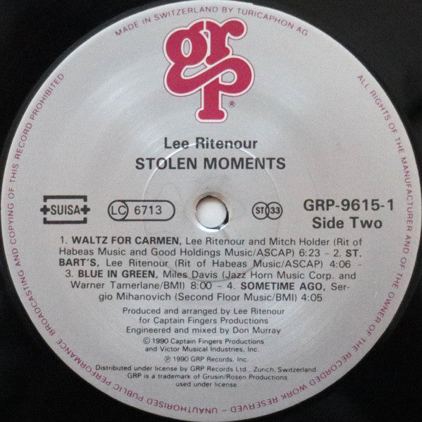 Lee Ritenour - Stolen Moments
