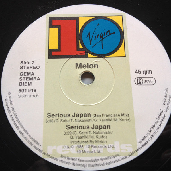 Melon - Serious Japanese