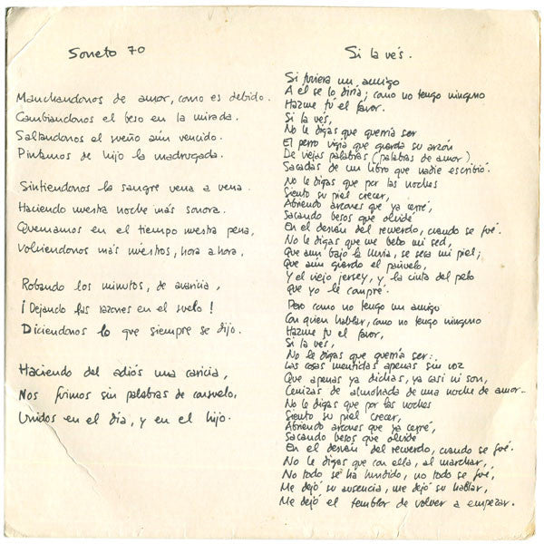 Patxi Andión - Dos Canciones De Amor