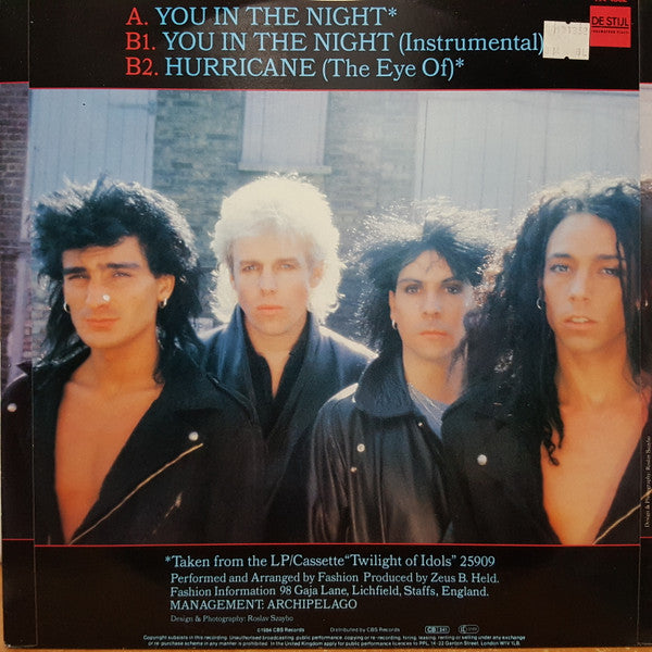 Fashion - You In The Night