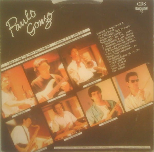 Paulo Gonzo - Can't Be With You Tonight