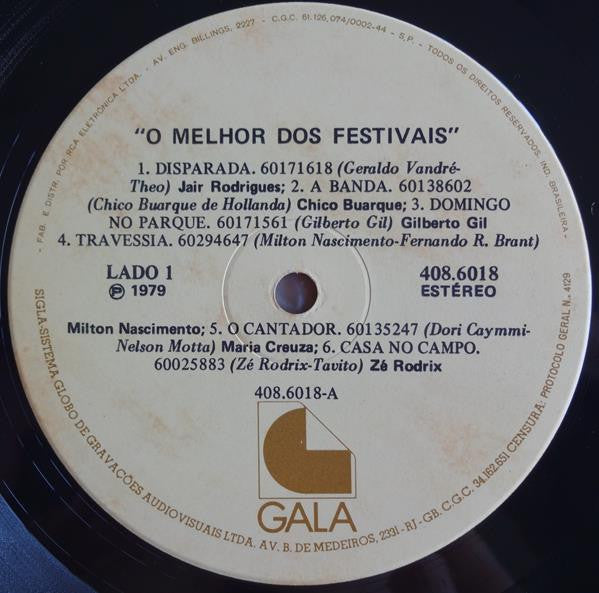 Various - Gala 79 Apresenta O Melhor Dos Festivais