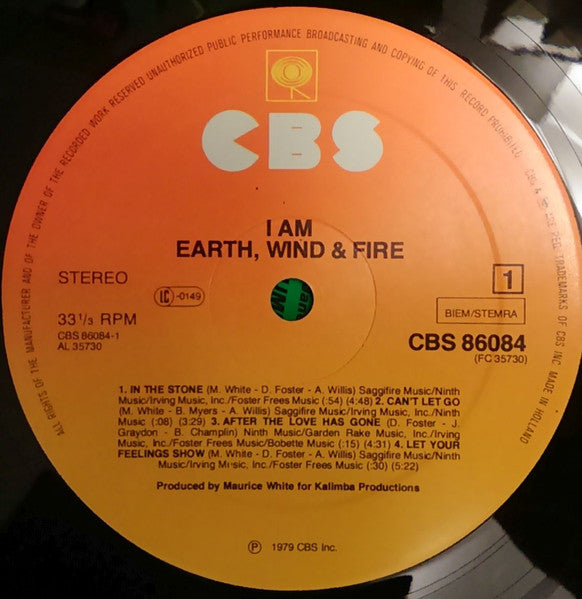 Earth, Wind & Fire - I Am