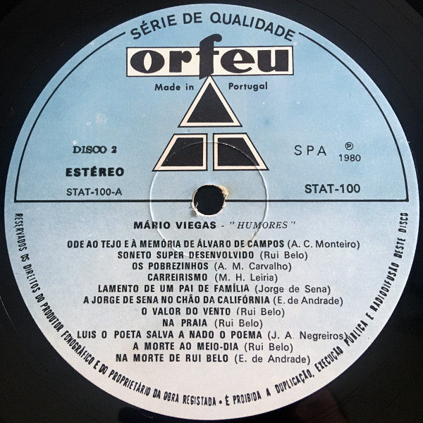 Mário Viegas - Humores