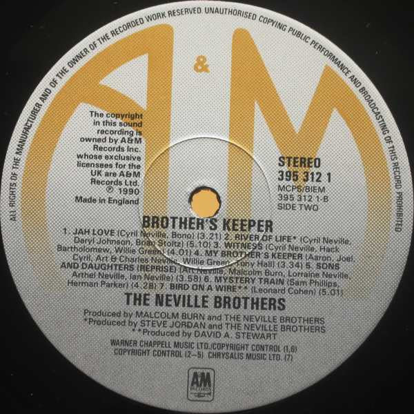 The Neville Brothers - Brother's Keeper