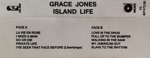 Grace Jones - Island Life