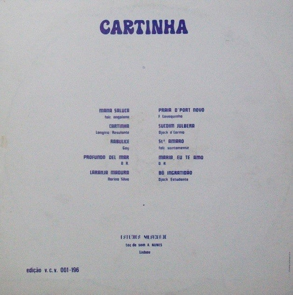 Longino - Cartinha