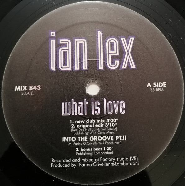 Ian Lex - What Is Love