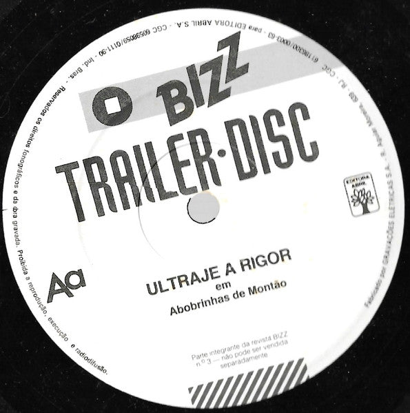 Ultraje A Rigor - Trailer Disc - Um Dia No Estúdio Com...