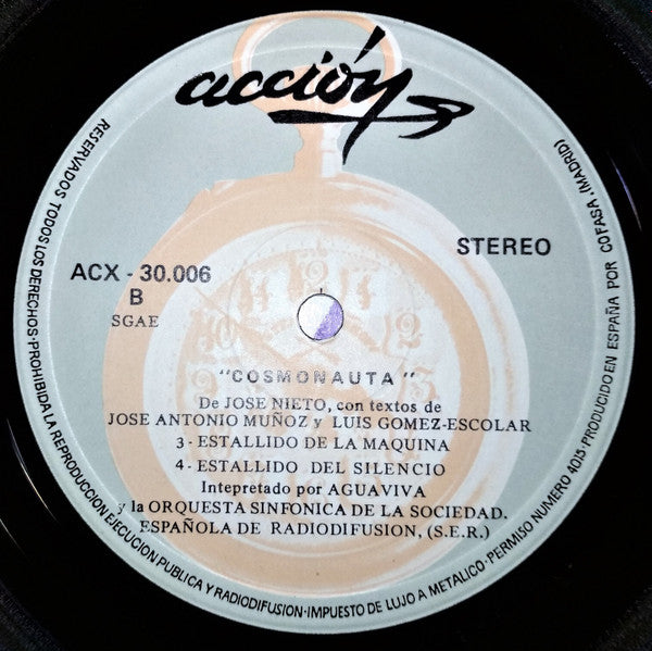 Aguaviva - Cosmonauta
