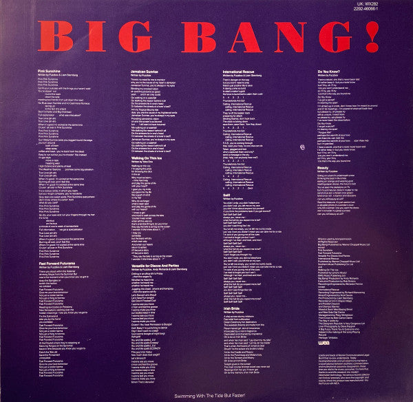 We've Got A Fuzzbox And We're Gonna Use It - Big Bang!