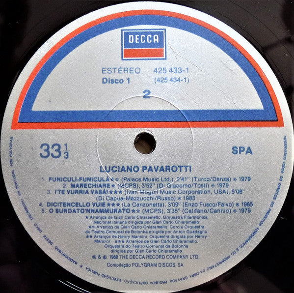 Luciano Pavarotti - As Mais Belas Canções Napolitanas