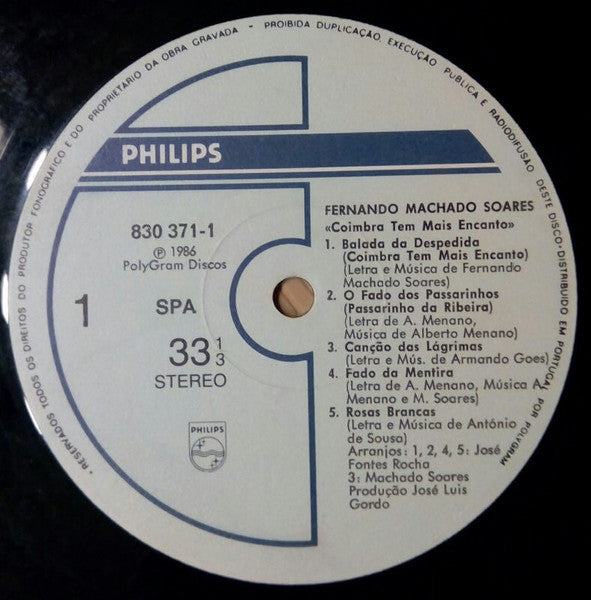 Fernando Machado Soares - Coimbra Tem Mais Encanto