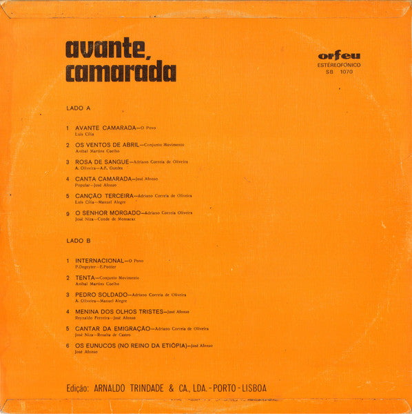Various - Avante, Camarada