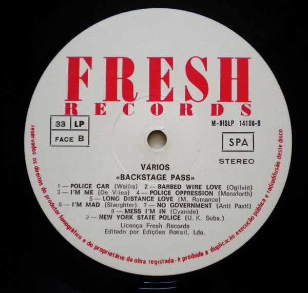 Various - Back-Stage Pass