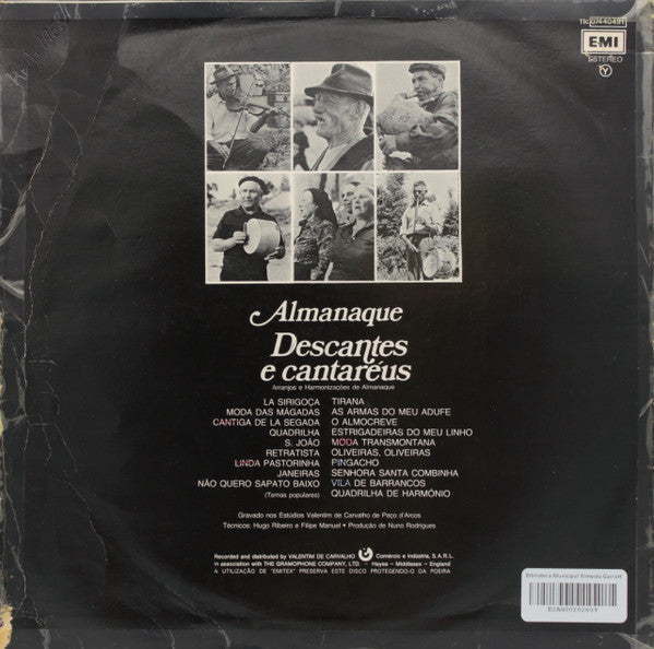 Almanaque - Descantes E Cantaréus