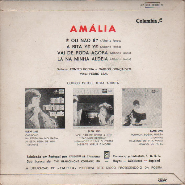 Amália Rodrigues - É Ou Não É?