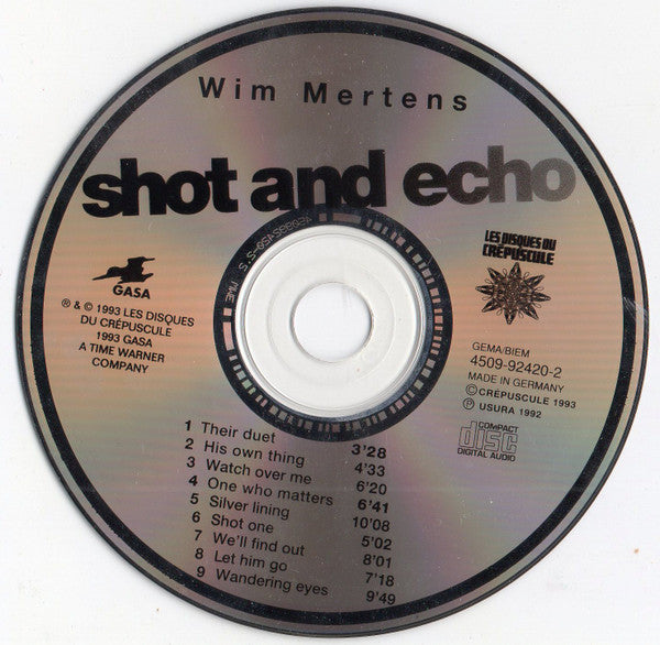 Wim Mertens - Shot And Echo