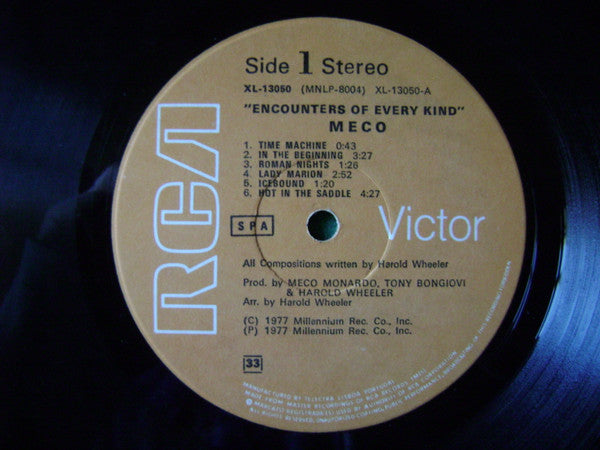 Meco Monardo - Encontros Imediatos Do Terceiro Grau (=Encounters Of Every Kind)