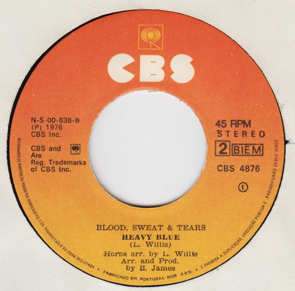 Blood, Sweat And Tears - You're The One / Heavy Blue