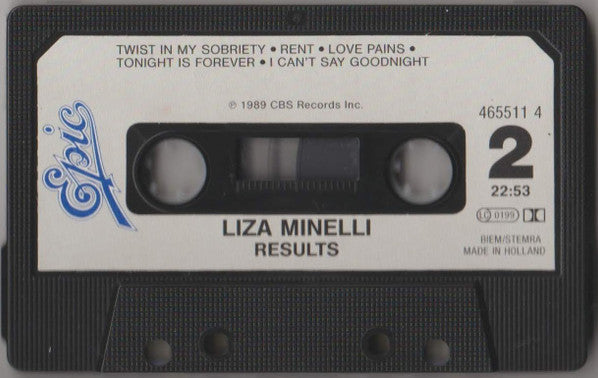 Liza Minnelli - Results