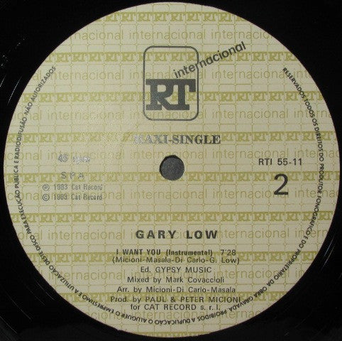 Gary Low - I Want You